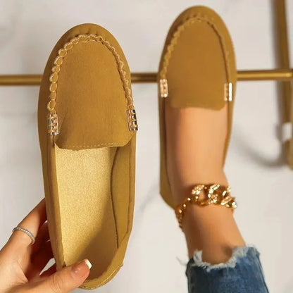 Women Flats New Casual Lightweight Flat Loafers Shoes Trendy Versatile Comfortable Mary Jane Shoes for Women Zapatos De Mujer
