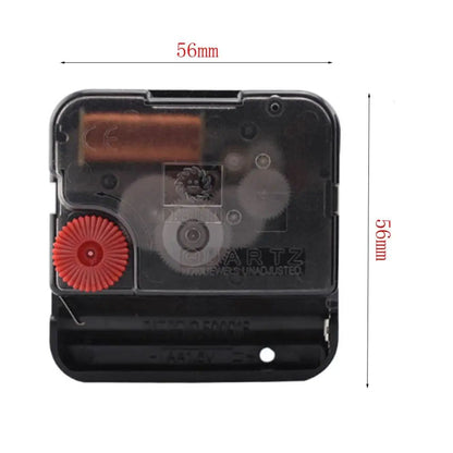 Silent Non-ticking Clock Movement Mechanism Motor Battery Operated Clockwork for DIY Wall Repair Replacement Kits (with Hands)