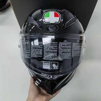 Capacete Unissex Pista Fechado para Moto Off-Road de Corrida Segurança Capacete de Proteção Aprovado ECE DOT Capacete de Ciclismo