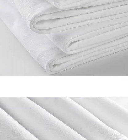 Camiseta masculina de verão 100% algodão puro, marca premium, manga curta, gola redonda, estilo moderno, meio punho, respirável