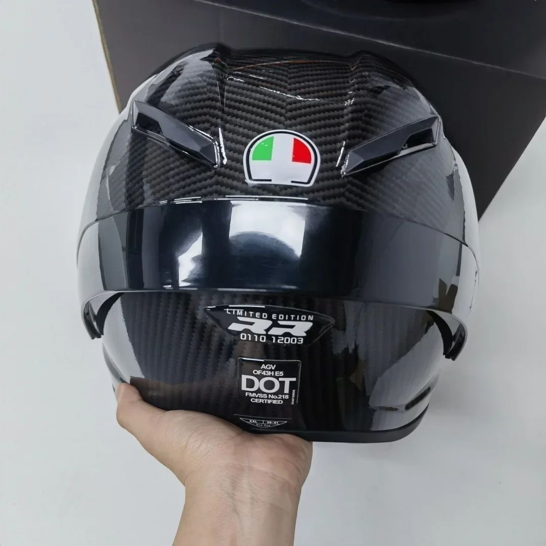 Capacete Unissex Pista Fechado para Moto Off-Road de Corrida Segurança Capacete de Proteção Aprovado ECE DOT Capacete de Ciclismo