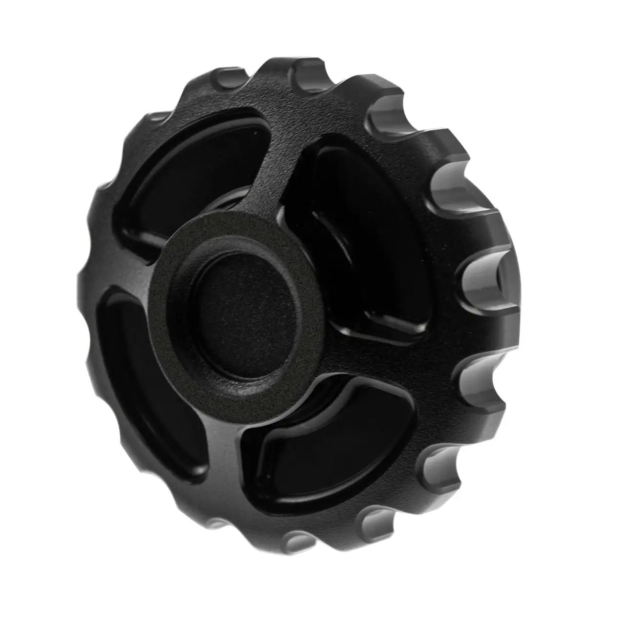 Tampa de combustível/óleo cromada preta para motocicleta Harley Sportster 883 1200 XL XR Iron Dyna Touring Softail FLHR