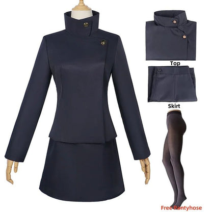Anime Jujutsu Kaisen Ieiri Sh?ko Cosplay Kostuum Kleding Halloween Rollenspel Ieiri Sh?ko Jurken High School Uniform Rok