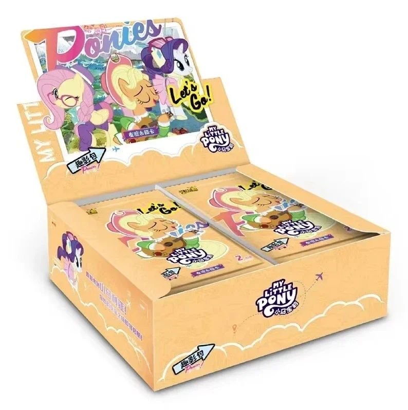 KAYOU Genuíno My Little Pony Card 40º Aniversário Edição Limitada Card Amizade Eterna Cartas Raras SC SGR Brinquedo de Presente Carta de Princesa