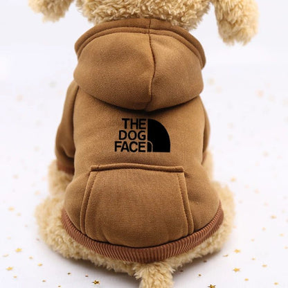 Suéter de outono e inverno com bolso cowboy, roupas de duas pernas, estilo esportivo, para cães e gatos, suprimentos para animais de estimação