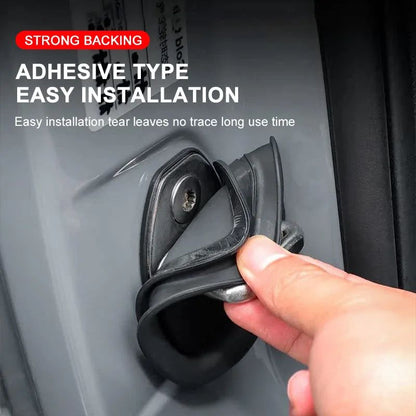4 peças de silicone anticolisão protetor de fechadura de porta de carro para Chevrolet Colorado Cruze Captiva Malibu Trax Aveo Camaro