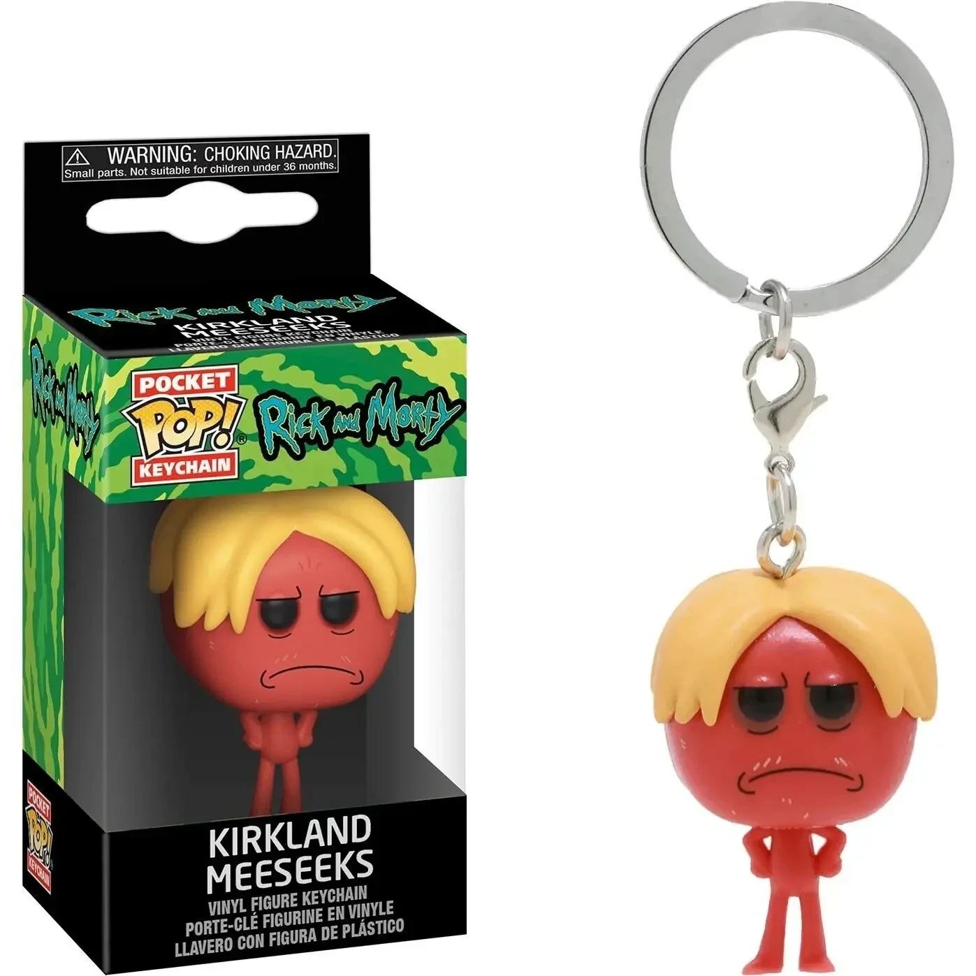 Funko Pop NEW Rick and Morty TINKLES MR. POOPY Keychains Vinyl Figure Keychain Krombopulos Pickle Rick Pocket Pop Keychain Toy
