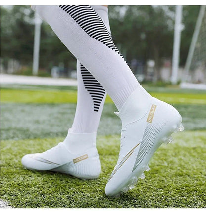 New Men Women Professional Soccer Shoes Football Boots Hot-selling High-quality Training Futsal TF Shoes Match Grass Cleats