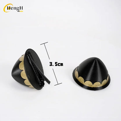 Pronta Entrega Anya Forger Peruca Sintética Anime Curta 37cm Rosa Gradiente Perucas de Cosplay Com Acessórios de Cabelo Resistente ao Calor Perucas de Halloween