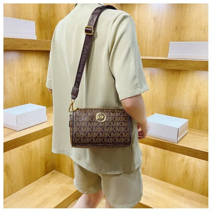 IMJK 22*14*11cm Women Shoulder Luxury Bags Designer Crossbody Chest Purses Handbag Women Clutch Travel tote Bag