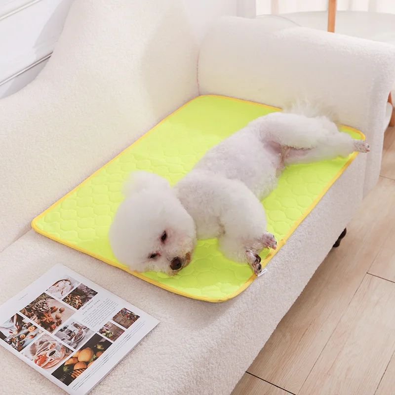 Tapete Higiênico Reutilizável Para Cães Almofada Lavável Para Cães Almofada De Treinamento À Prova D'água Tapete Absorvente De Urina Para Assento De Carro Chão Sofá
