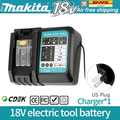 6AH 8AH 10AH 12AH Para bateria Makita 18V Ferramentas Elétricas Substituição Li-ion LXT BL1840 BL1850 para chave de fenda 18V com BMS