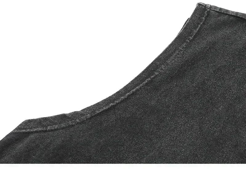 Men's Vintage American Rock Band Printed Washed Vest Sports T Shirt Sleeveless Tee Hip-Hop Gym Clothing Tank Tops Summer 2025