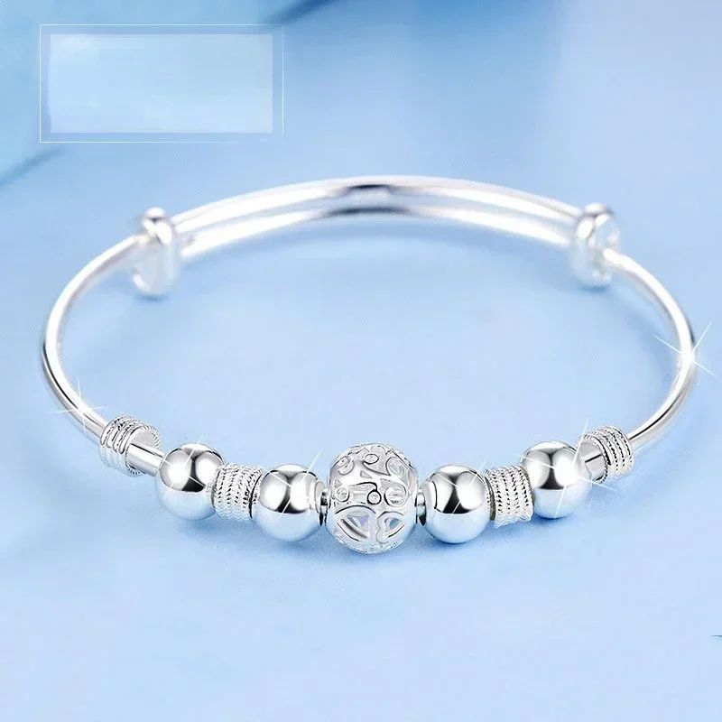 Pulseira de Prata Esterlina 925 Moda Múltiplos Estilos Corrente Para Mulheres Moda Luxo Pulseira Charme Presente de Joia de Casamento
