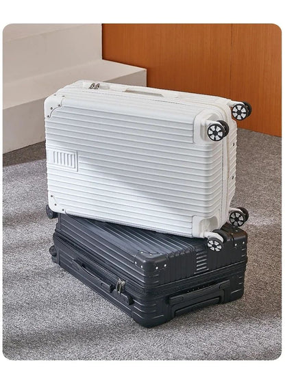 Travel Suitcase 20 22 24 26 28 Inch Trolley Suitcase 100% Aluminum Alloy Travel Bag Business Trip Large Capacity Storage Bag