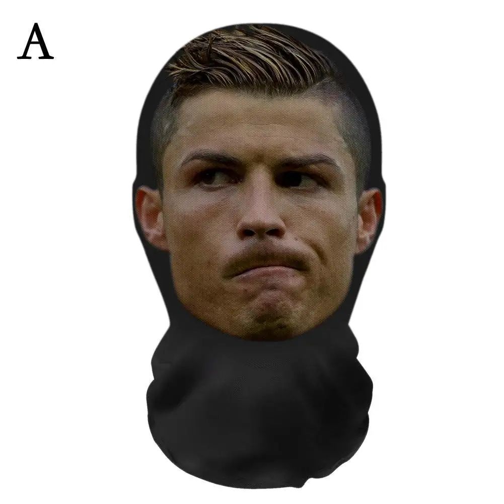 2026 NEW Interesting 3D Printed Funny Full Face Mask Celebrity Realistic Face Mask Party Cosplay Props Halloween