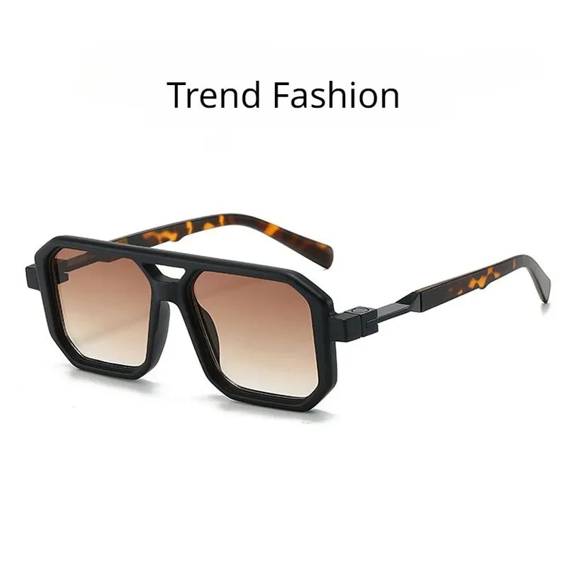 Óculos de Sol Vintage 2025 Proteção Solar Masculinos Quadrados Estilo Retrô Femininos da Moda Gafas De Sol