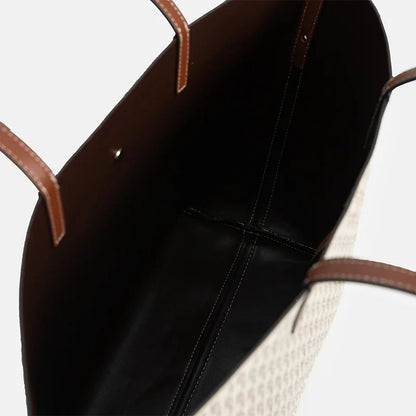 CH Elegant Light Luxury Practical With Bags Pure Color Simple Large Capacity Casual Resistant Brand Women's Bag Shoulder Bag