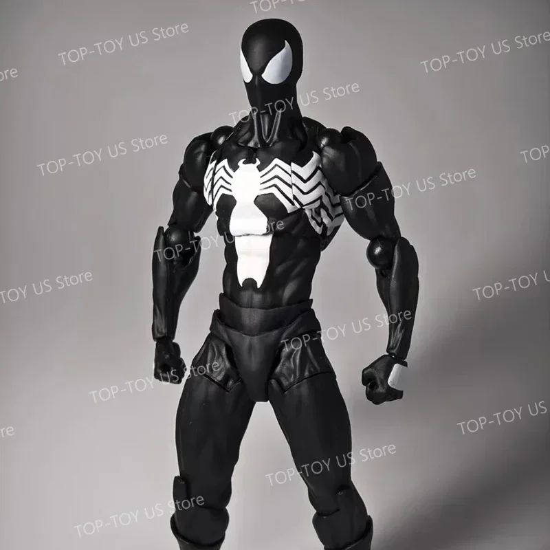 Conjunto de Brinquedos Original de Figuras de Ação Anime do Homem-Aranha, Traje Simbionte e Aranha Escarlate - Conjunto de Presente Colecionável