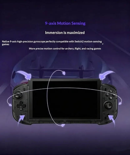 Abxylute N6 Deck-Style Controller For Switch 2 Hall Effect Joystick Native GL/GR Button Native HD Vibration Pro Handle NS2 Gifts
