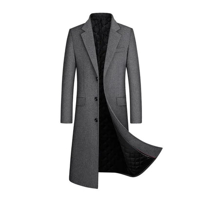 Wool content 30%,New woolen overcoat in autumn and winter, men clothing,coat men, winter coat men, coats for men,men winter coat