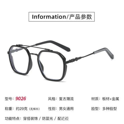 Fashion Punk Square Frame Sunglasses Tony Stark Glasses Men Women Steampunk Sun Glasses Goggles Outdoor Sport Riding Eyewear