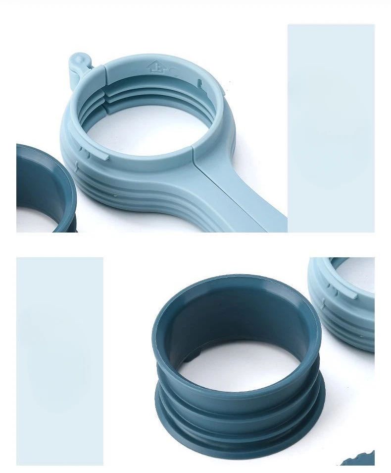 1pcs Food Storage Bag Sealing Clips Plastic Cap Sealer Clip with Pour Spouts Snack Candy Storage Fresh Clamp Kitchen Organizer