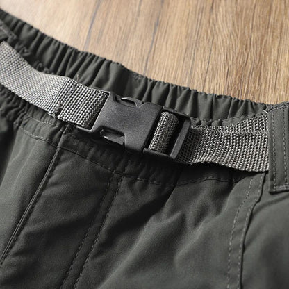 Calças Masculinas de Caminhada ao Ar Livre em Fleece Engrossado Corta-Vento Impermeável Soft Shell Reta Calças de Trabalho Resistentes ao Frio e Quentes