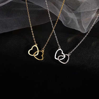 2 peças Fechadura de Casal Chave Coração Quebra-Cabeça Eu Te Amo Pingente Colar para Casal Colares com Pingentes para Namorados Joias de Presente para o Dia dos Namorados