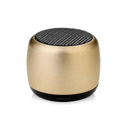 1PC Mini Wireless Bluetooth Speaker Portable Metal Wireless Loudspeaker Mobile Phone Computer Music Player