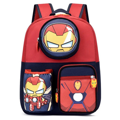 Kindergarten boys and girls schoolbags 3-9 years old children schoolbags cartoon animation Princess Elsa backpack