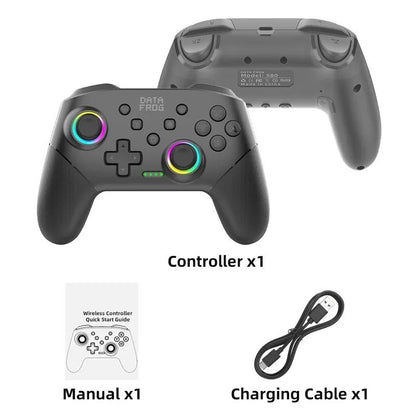 Wireless Pro Gamepad Joystick for Switch 2 / OLED / Lite, Bluetooth Controller with Turbo, Dual Vibration & 1000mAh Battery