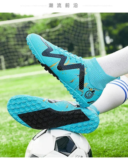 New Soccer Cleats for Men Professional Soccer Shoes Society Grass Training Original Football Boots Cleats Indoor Fast Sneakers