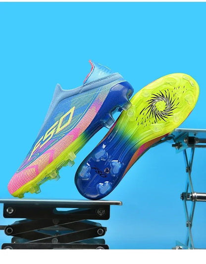 Men Football Boots Professional Society Cleats Original TF/FG Top Quality Indoor Soccer Shoes Booties Comfortable Sneaker Tenis