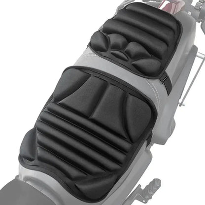 Almofada de Assento de Moto 3D Conforto Gel Almofada de Assento Respirável Capa de Assento Universal com Absorção de Choque para Montanha Avançada
