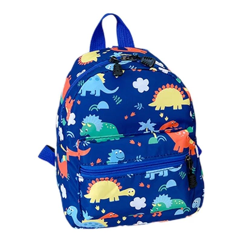 Mochila Infantil Desenho Animado Dinossauro Unicórnio Padrão Bebê Fofo Jardim de Infância Escolar À Prova D'Água Bolsas Infantis Meninos Meninas Mochilas
