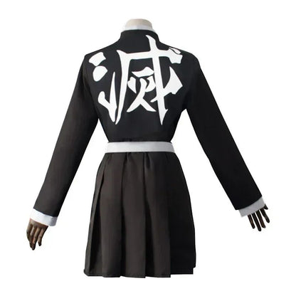 Adult Children Anime Kanroji Mitsuri Cosplay Costume Kimono Haori Dress Wig Clothes Halloween Costume for Adult Children