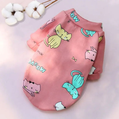 Casaco com capuz para cães pequenos, roupas quentes de inverno para animais de estimação para Bulldog Chihuahua Shih Tzu Moletom para Cães e Gatos