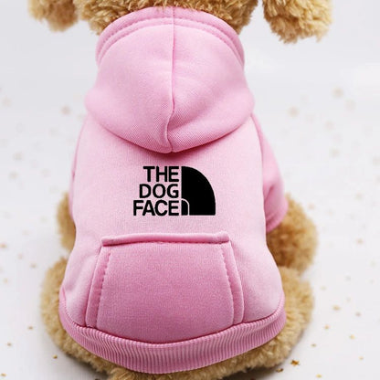 Suéter de outono e inverno com bolso cowboy, roupas de duas pernas, estilo esportivo, para cães e gatos, suprimentos para animais de estimação