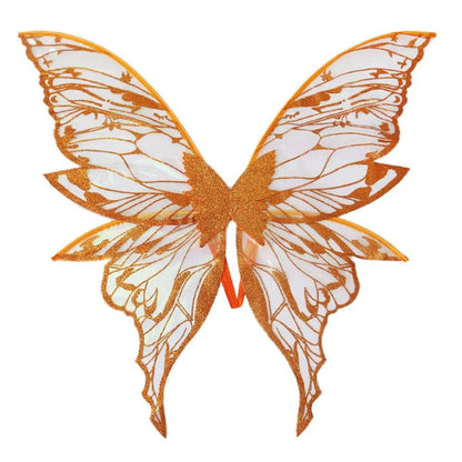 1PC Adults Fairy Wings Girls Sparkling Angel Wings Butterfly Costume Wings Halloween Costume Dress up Party Favor Christmas Gift