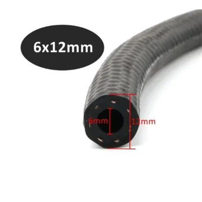 Mangueira de Borracha Resistente a Óleo Diesel de Gasolina Tubo de Carro 4 5 6 8 10 12 13 14 16 19 22 25mm de Diâmetro Flexível NBR Tubo de Borracha para Combustível