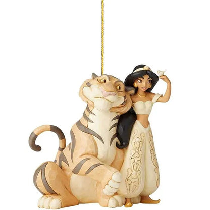 Decoração de Árvore de Natal, Arranjo de Festa de Fim de Ano, Artesanato Infantil de Natal, Brinquedo Infantil de Venda Quente Boneca Princesa Disney Pingente Ornamento Presente