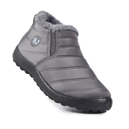 Botas Masculinas de Neve para Área Externa Sapatos Masculinos Botas de Inverno Masculinas Botas de Caminhada Cano Curto Botas Impermeáveis Masculinas Sapatos de Trabalho Calçados