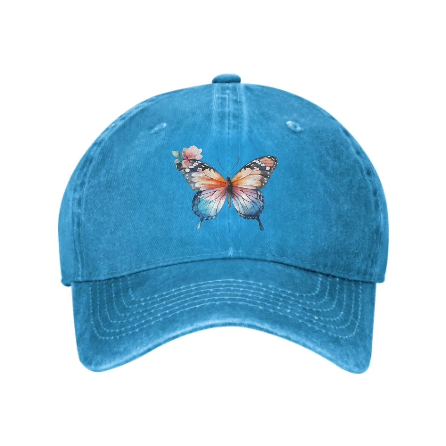 Watercolor Baseball Caps Soft Trucker Hats for Men Women Hats Outdoor Casual Sport All Seasons