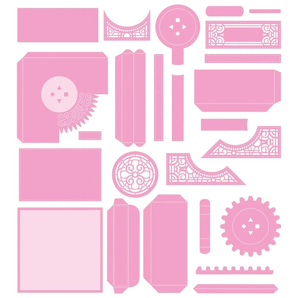 Birthday Theme Metal Cutting Dies DIY Handmade Greeting Card Embossing Craft Photo Album Birthday Decoration Template 2026 New