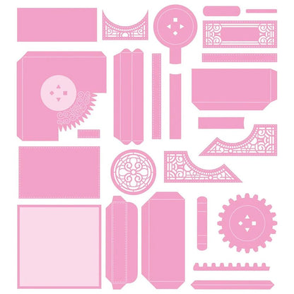 Birthday Theme Metal Cutting Dies DIY Handmade Greeting Card Embossing Craft Photo Album Birthday Decoration Template 2026 New