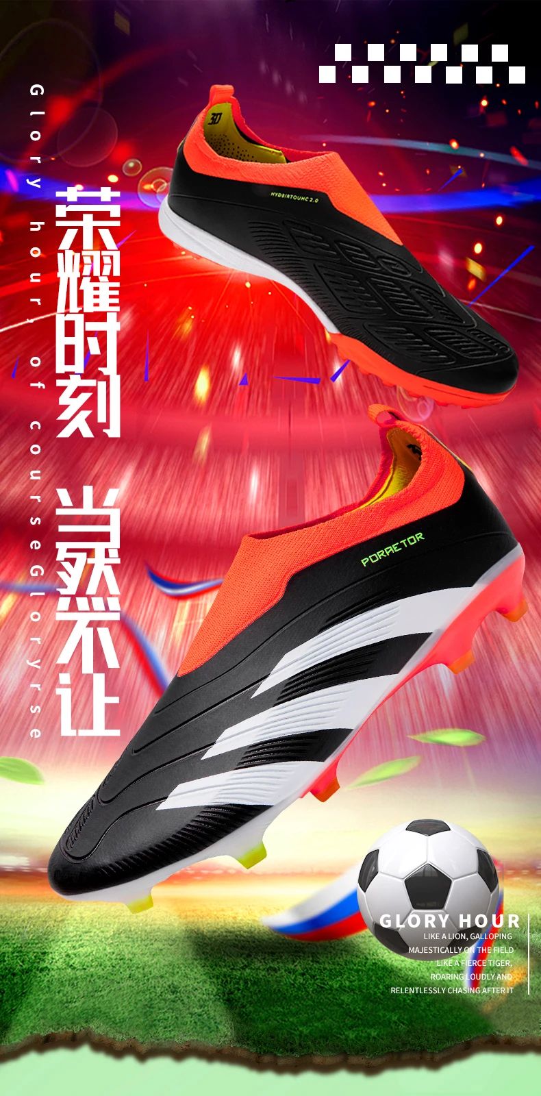 Mens High Quality Ultralight Football Shoes Society Cleats Indoor Soccer Shoes Professional Original Fast Futsal Football Boots