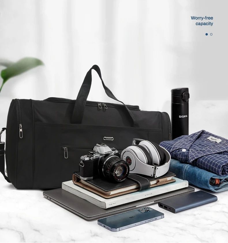 Oxford Waterproof Men Travel Bags Hand Luggage Big Travel sac Business Large Capacity Weekend Duffle Travel Bag Fitness bolsa ??
