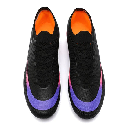 Men Football Shoes Cleats Outdoor Grass Society Training Match Football Field Boots Resistant Studded Soccer Shoes Sport Wear