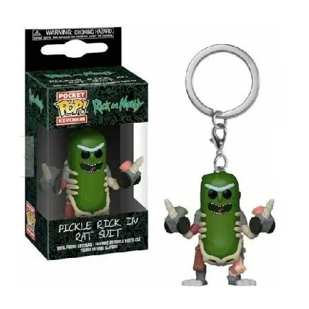 Funko Pop NEW Rick and Morty TINKLES MR. POOPY Keychains Vinyl Figure Keychain Krombopulos Pickle Rick Pocket Pop Keychain Toy